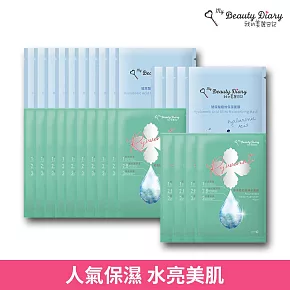 我的美麗日記  玻尿酸保濕超能補水面膜28片組