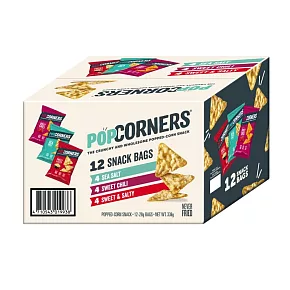 【POPCORNERS】爆米花脆片組合箱336g/組(到期日2025/12/14)