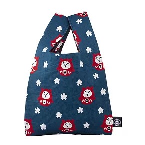 [星巴克]褔氣逹摩小熊針織背心提袋