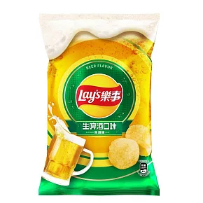 【Lay’s 樂事】生啤酒口味洋芋片 X4包