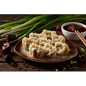 【這一鍋】御膳香辣餃套組(香辣餃x2+東山豆干x1+酸菜鴨腸x1)