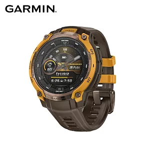 GARMIN INSTINCT Crossover AMOLED 實體指針GPS智慧錶 45mm 流沙棕