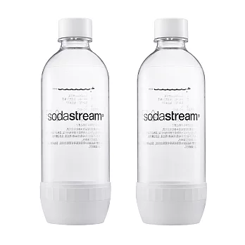 Sodastream 寶特瓶1L_ 2入 (白)