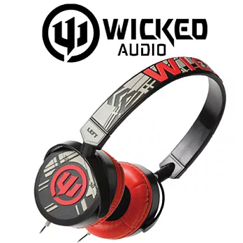 美國危客 Wicked Audio WI-8311 頭戴式耳機灰紅