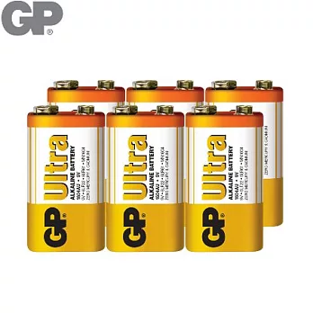 GP超霸 - 9V特強鹼性電池6入