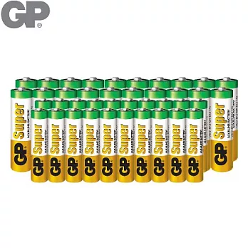 GP超霸 - 三號鹼性電池20入+四號鹼性電池20入超值包
