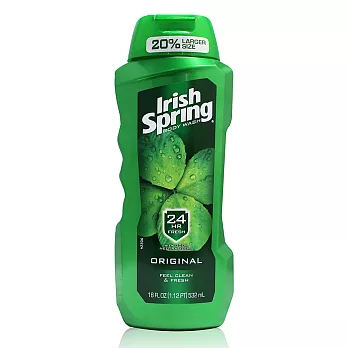 美國原裝進口 Irish Spring 經典香沐浴乳(532ml/18oz)