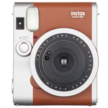 (公司貨)FUJIFILM instax mini 90 經典復古拍立得相機/棕色
