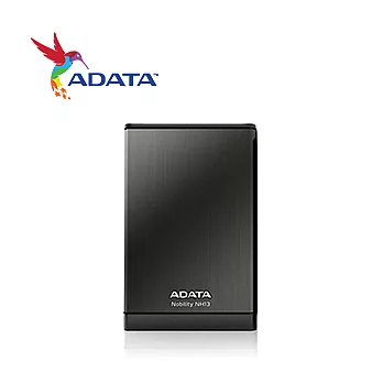 ADATA NH13 2.5吋 1TB USB3.0 行動硬碟(黑)(ANH13-1TU3-CBK)黑