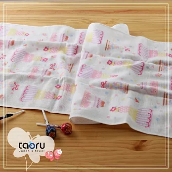 taoru【日本居家長毛巾】和的風物詩_粉紅派對
