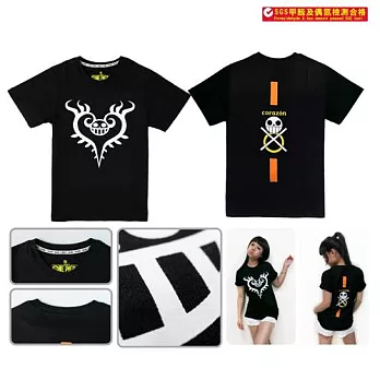 航海王-潮流T-shirt(羅的刺青)M黑色