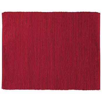 [MUJI無印良品]印度棉手織餐墊/紅色
