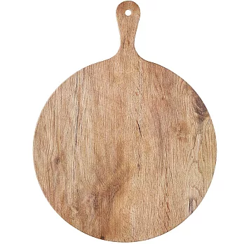 《KitchenCraft》槳型圓面輕食盤(木紋)