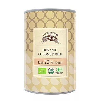 【COCO FRESCO】斯里蘭卡有機椰奶22% (400ml)