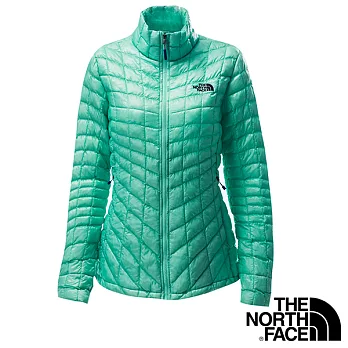 【The North Face】女 THERMOBALL保暖外套S浪花綠