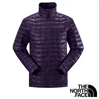 【The North Face】男 THERMOBALL保暖外套L深茄紫