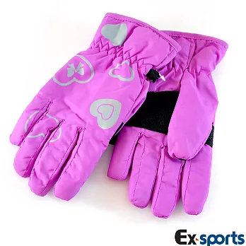 Ex-sports 防水保暖手套 超輕量多功能(女款-7205)F-紫色