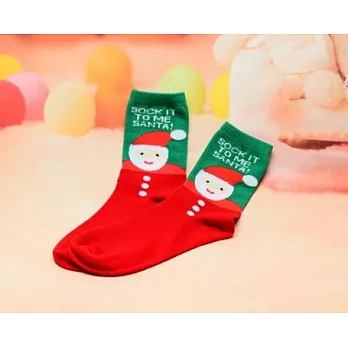 JDS嚴選_叮叮噹聖誕節麋鹿雪花雪襪子(三雙混搭，不挑色)