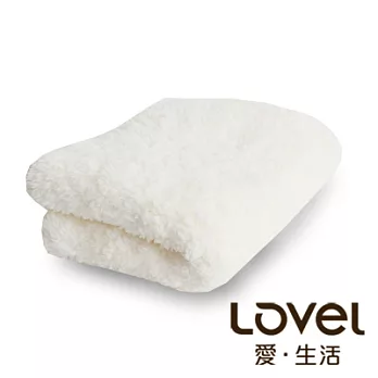 Lovel7倍強效吸水抗菌超細纖維毛巾(共7色) 棉花白