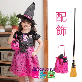 【變裝趣】韓國正版熱門款魔法造型服- kitty紫黑女巫S100-110cm