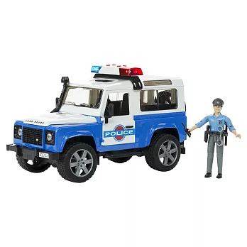 《BRUDER》1:16 Land Rover 越野警車