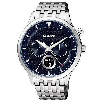 CITIZEN Eco-Drive 月夜星空光動能時尚男錶-AP1050-56E