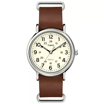 TIMEX 時光白皮書經典腕錶-T2P495