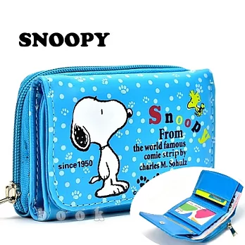 SNOOPY【可愛腳丫】多功用皮夾