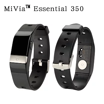 Mio MiVia Essential 350心率呼吸手環黑