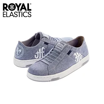 【Royal Elastics】男-Icon Washed 休閒鞋-淺藍(02371-550)9.5淺藍