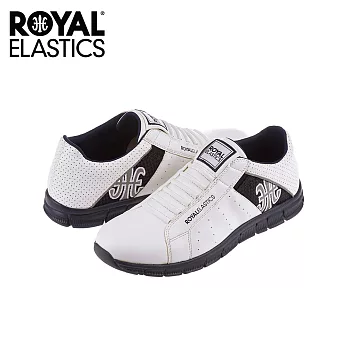 【Royal Elastics】男-Zephyr 休閒鞋-白/深藍(03371-090)US10白/深藍