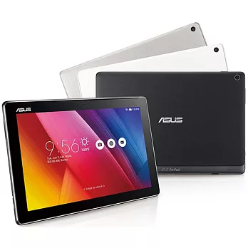 ASUS 華碩 ZenPad 10 迷霧黑/高貴白/玫瑰金 10.1吋, 四核心, 2G/16G, Andoird 6.0高貴白