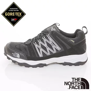 【The North Face】男 GT低筒登山健行鞋US8.5黑/白