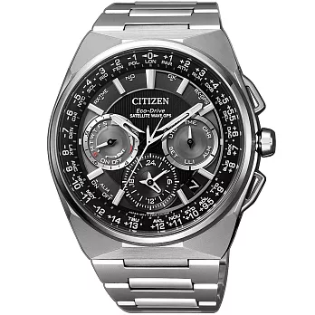 CITIZEN Eco-Drive宇宙航道衛星對時腕錶-CC9009-81E