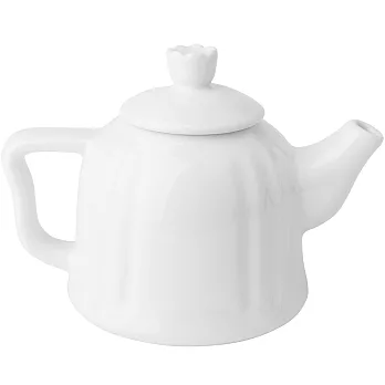 《EXCELSA》Chic陶製茶壺(白0.6L)