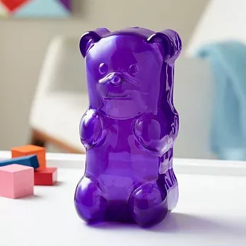 美國 Gummy Bear 軟糖熊夜燈紫