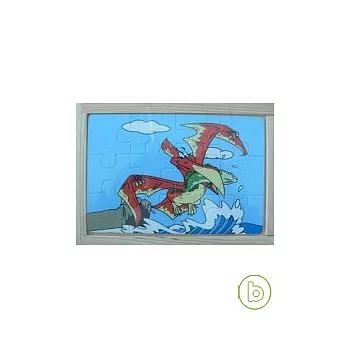 旋風恐龍拼圖盒