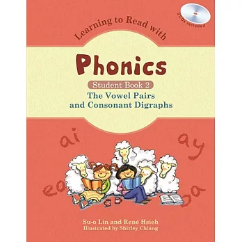 Learning to Read with Phonics：Student Book 2母音組和特殊子音的發音(2CDs) | 拾書所