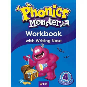 Phonics Monster 3/e Workbook 4 with Writing Note