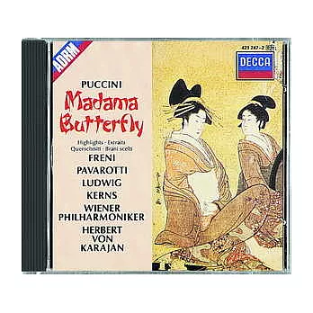 Puccini: Madama Butterfly ( Highlights ) / Pavarotti