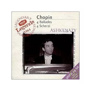 Chopin: 4 Ballades / 4 Scherzi etc. / Vladimir Ashkenazy, piano