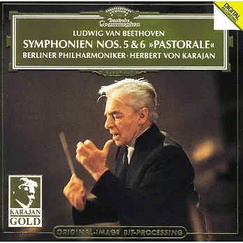 Beethoven: Symphonien No.5 & No.6 / Berlin Philharmonic Orchestra, Herbert von Karajan (conductor)