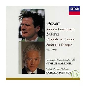 Mozart: Sinfonia Concertante/ Salieri: Concerto in C Major, Sinfonia in D Major