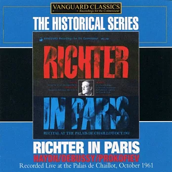 Richter in Paris, Recorded Live at the Palais de Chaillot, October 1961
