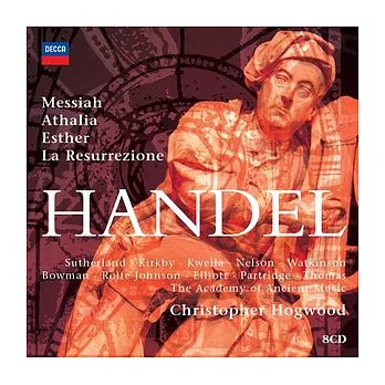 Handel: Messiah, Athalia, Esther, La Resurrezione / C. Hogwood & The Academy of Ancient Music