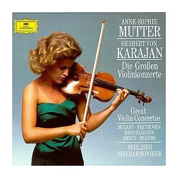 Great Violin Concertos / Mutter, Karajan Conducts Berliner Philharmoniker