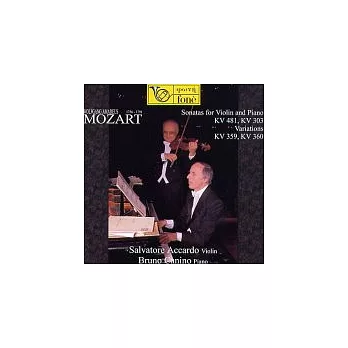 Mozart : Violin Sonatas KV 481 KV 303 KV 359 KV 360 / Salvatore Accardo - Violin / Bruno Canino - Piano