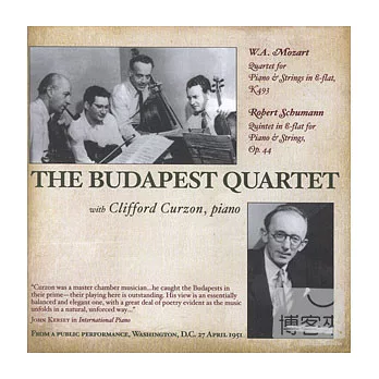 The Budapest Quartet and guests Play Chamber Works By Mozart & Schumann