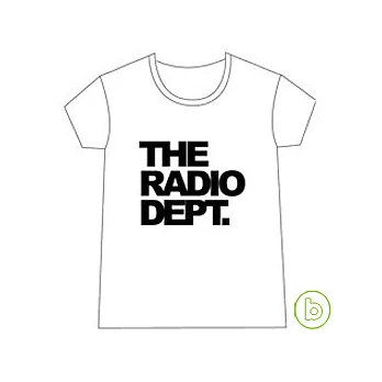 The Radio Dept. / T-SHIRT - Girl - White (M)