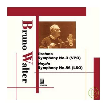 Bruno Walter with Vienna Phil before being occupied Vol.8/Brahms and Haydn / Bruno Walter